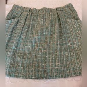 J Crew tweed skirt. Size 10 fully lined.
